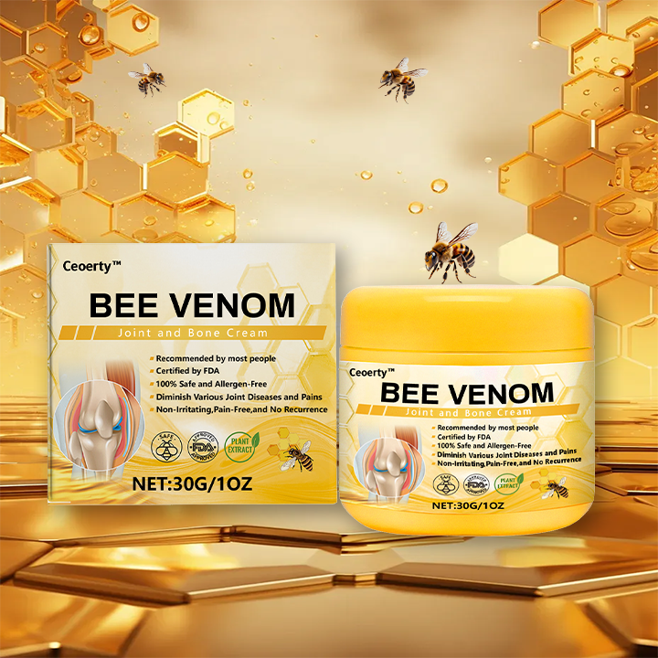 Ceoerty™ Bee Venom Joint and Bone Cream (✨ Specifically designed for orthopedic diseases and joint pain ✨)