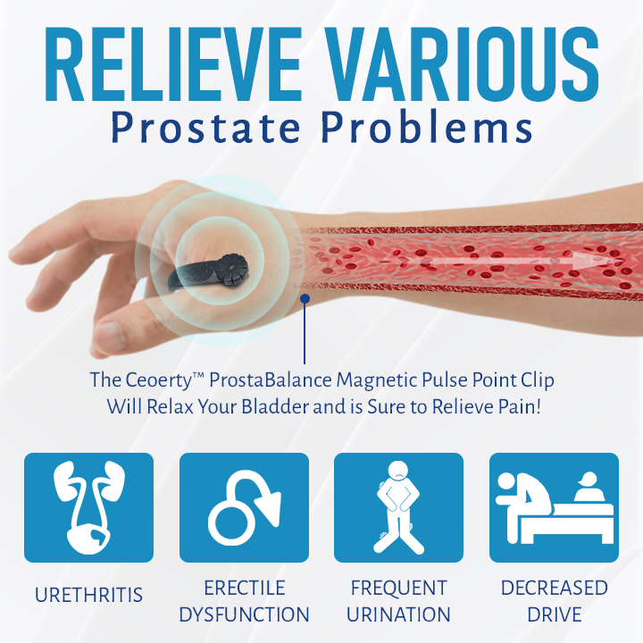 Ceoerty™ ProstaBalance Magnetic Pulse Point Clip