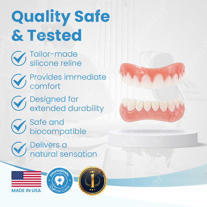 Ceoerty™ ComFit Silicone Denture Kit