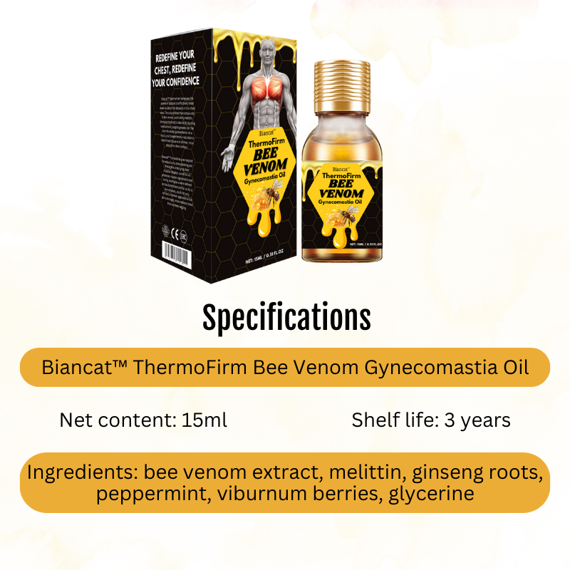 Biancat™ ThermoFirm Bee Venom Gynecomastia Oil